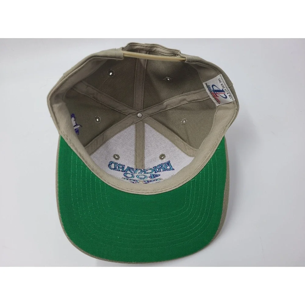 Vintage 1995 Brickyard‎ 400 Logo Athletic Snapback (Fits Small) Hat Cap NASCAR